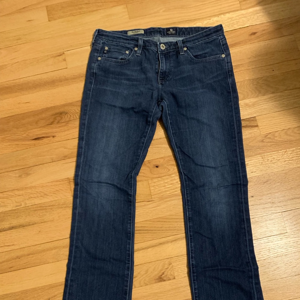 AG jeans, bootcut, butter soft.